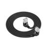 ACT CAT6A U-FTP Patch Cable 2m Black DA5902
