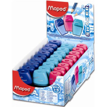MAPED Hegyező display, egylyukú, tartályos, MAPED "Shaker", vegyes színek