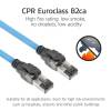 ACT CAT6A S-FTP Patch Cable 30m Blue FB0030