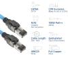 ACT CAT6A S-FTP Patch Cable 80m Blue FB0080