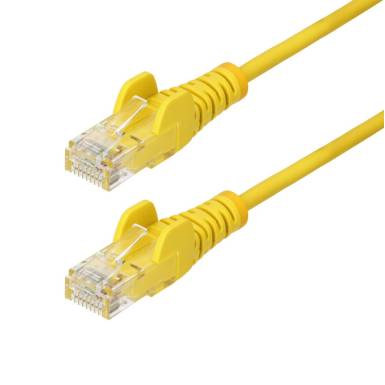 Startech CAT6 U-UTP Patch Cable 0,25m Yellow N6PAT25CMYLS Startech CAT6 U-UTP Patch Cable 0,25m Yellow N6PAT25CMYLS
