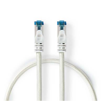 Nedis CAT6 S-FTP Patch Cable 0,5m White CCTB85321AL05 Nedis CAT6 S-FTP Patch Cable 0,5m White CCTB85321AL05