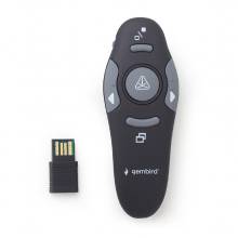 Gembird WP-L-11 Wireless Presenter Red Laser Black WP-L-11
