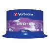 Verbatim DVD+R 4,7Gb 16x Hengeres 50db/csomag (50-es címke) 43550