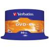 Verbatim DVD-R 4,7Gb 16x Hengeres 50db/csomag (50-es c&iacute;mke) 43548