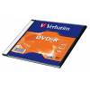Verbatim DVD-R 4,7Gb 16x Slim tok 1db/csomag (1-es címke) 43547