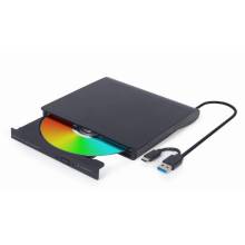 Gembird DVD-USB-031 Slim DVD-Writer Black BOX DVD-USB-031