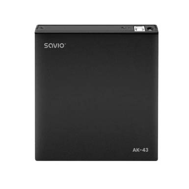 Savio AK-43 External Slim DVD-Writer Black BOX AK-43 Savio AK-43 External Slim DVD-Writer Black BOX AK-43