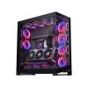 PHANTEKS Premium PCIe Gen5 függőleges GPU-tartó, DRGB, 220 mm-es PCIe 5.0 x 16 riser, fekete PH-PGPUKT5.0_DBK01