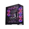 PHANTEKS Premium PCIe Gen5 függőleges GPU-tartó, DRGB, 220 mm-es PCIe 5.0 x 16 riser, fekete PH-PGPUKT5.0_DBK01