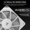 CORSAIR NAUTILUS 360 LCD White, 360mm Radiator, Liquid CPU Cooler CW-9061034-WW
