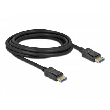 Delock DisplayPort kábel 10K 60 Hz 54 Gbps 3 m 80263 Delock DisplayPort kábel 10K 60 Hz 54 Gbps 3 m 80263