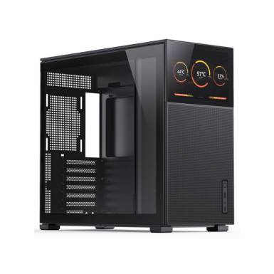 Számítógépház Jonsbo D41 ATX MESH KIJELZŐS, Edzett üveg Fekete D41 MESH BLACK SC Számítógépház Jonsbo D41 ATX MESH KIJELZŐS, Edzett üveg Fekete D41 MESH BLACK SC
