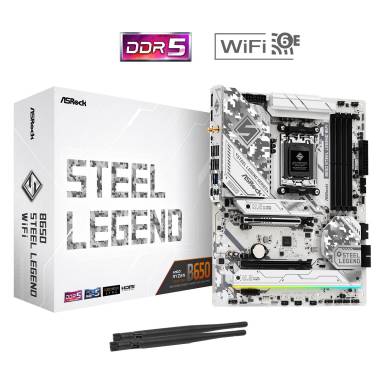 ASRock B650 STEEL LEGEND WIFI 90-MXBN90-A0UAYZ ASRock B650 STEEL LEGEND WIFI 90-MXBN90-A0UAYZ