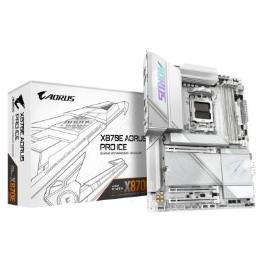 Gigabyte X870E AORUS PRO ICE X870E AORUS PRO ICE Gigabyte X870E AORUS PRO ICE X870E AORUS PRO ICE