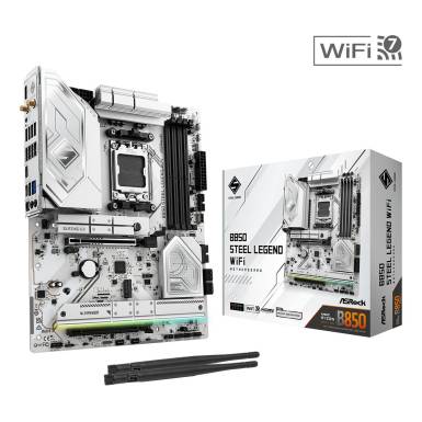 ASRock B850 STEEL LEGEND WIFI 90-MXBQS-A0UAYZ 90-MXBQS0-A0UAYZ