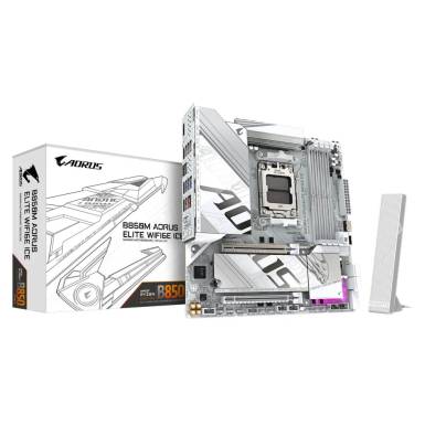 Gigabyte B850M AORUS ELITE WIFI6E ICE B850M A ELT WF6E ICE Gigabyte B850M AORUS ELITE WIFI6E ICE B850M A ELT WF6E ICE