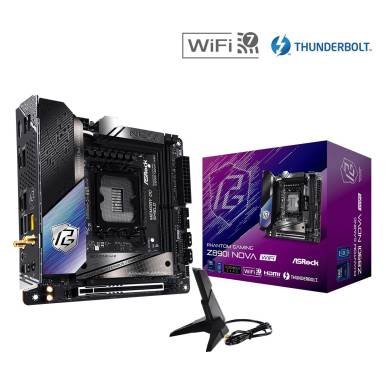 ASRock Z890I NOVA WIFI 90-MXBPN0-A0UAYZ ASRock Z890I NOVA WIFI 90-MXBPN0-A0UAYZ