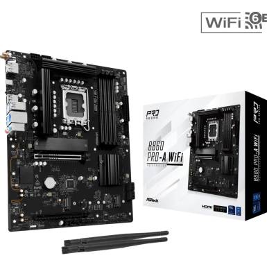 ASRock B860 PRO-A WIFI 90-MXBRL0-A0UAYZ ASRock B860 PRO-A WIFI 90-MXBRL0-A0UAYZ