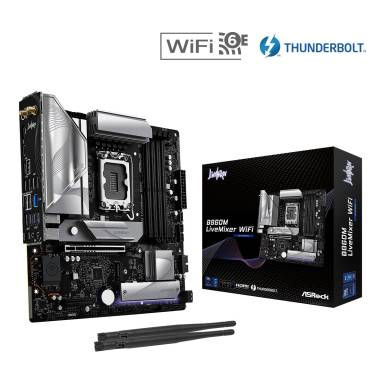 ASRock B860M LIVEMIXER WIFI 90-MXBRT0-A0UAYZ ASRock B860M LIVEMIXER WIFI 90-MXBRT0-A0UAYZ