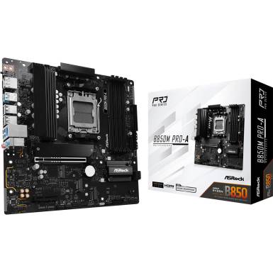 ASRock B850M PRO-A 90-MXBR80-A0UAYZ