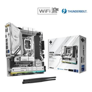 ASRock B860M STEEL LEGEND WIFI 90-MXBQF0-A0UAYZ