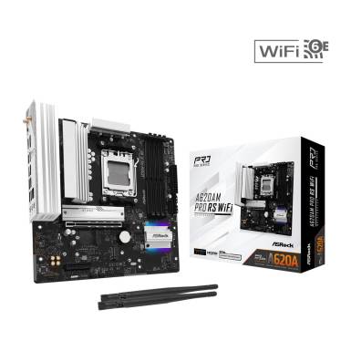 ASRock A620AM PRO RS WIFI 90-MXBSW0-A0UAYZ ASRock A620AM PRO RS WIFI 90-MXBSW0-A0UAYZ