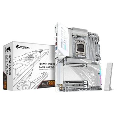 Gigabyte X870 AORUS ELITE X3D ICE X870 AORUS ELITE X3D ICE Gigabyte X870 AORUS ELITE X3D ICE X870 AORUS ELITE X3D ICE