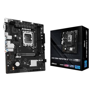 ASRock H610M-HDV/M.2 D5 GEN5 H610M-HDV/M.2 D5 GEN5 ASRock H610M-HDV/M.2 D5 GEN5 H610M-HDV/M.2 D5 GEN5
