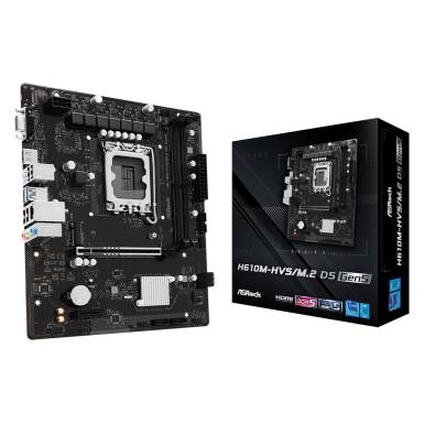 ASRock H610M-HVS/M.2 D5 GEN5 H610M-HVS/M.2 D5 GEN5 ASRock H610M-HVS/M.2 D5 GEN5 H610M-HVS/M.2 D5 GEN5