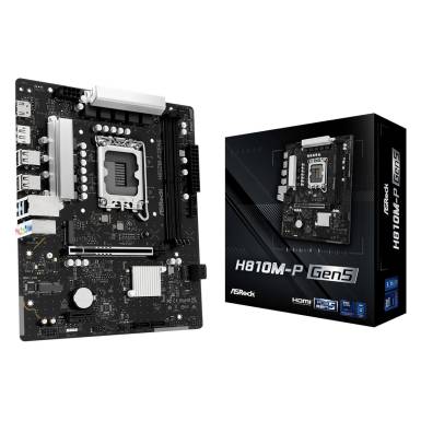 ASRock H810M-P Gen5 90-MXBUE0-A0UAYZ ASRock H810M-P Gen5 90-MXBUE0-A0UAYZ