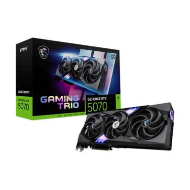 MSI Videokártya PCI-Ex16x nVIDIA RTX 5070 GAMING TRIO 12GB DDR7 OC RTX 5070 12G GAMING TRIO OC MSI Videokártya PCI-Ex16x nVIDIA RTX 5070 GAMING TRIO 12GB DDR7 OC RTX 5070 12G GAMING TRIO OC