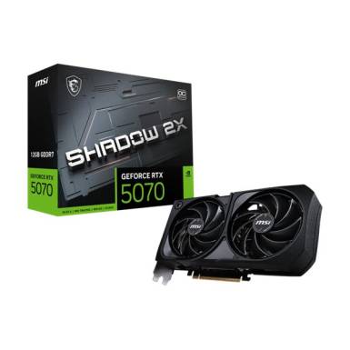 MSI Videokártya PCI-Ex16x nVIDIA RTX 5070 SHADOW 3X 12GB DDR7 OC BULK RTX 5070 12G SHADOW 3X OC BULK MSI Videokártya PCI-Ex16x nVIDIA RTX 5070 SHADOW 3X 12GB DDR7 OC BULK RTX 5070 12G SHADOW 3X OC BULK