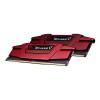 G.SKILL 16GB DDR4 2400Mhz Kit(2x8GB) Ripjaws V Red F4-2400C17D-16GVR