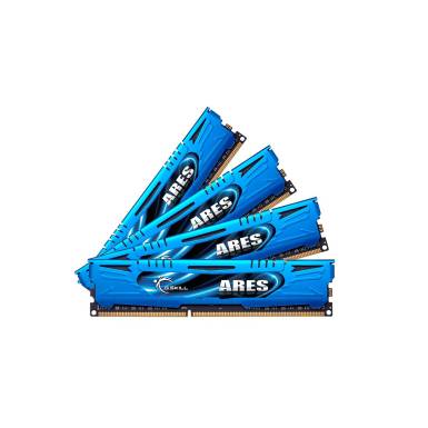 G.SKILL 32GB DDR3 2400MHz Kit(4x8GB) Ares Blue F3-2400C11Q-32GAB G.SKILL 32GB DDR3 2400MHz Kit(4x8GB) Ares Blue F3-2400C11Q-32GAB