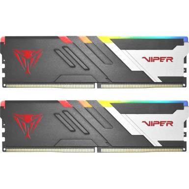 Patriot 16GB DDR5 6000MHz Kit(2x8GB) Viper Venom RGB Black PVVR516G600C36K Patriot 16GB DDR5 6000MHz Kit(2x8GB) Viper Venom RGB Black PVVR516G600C36K