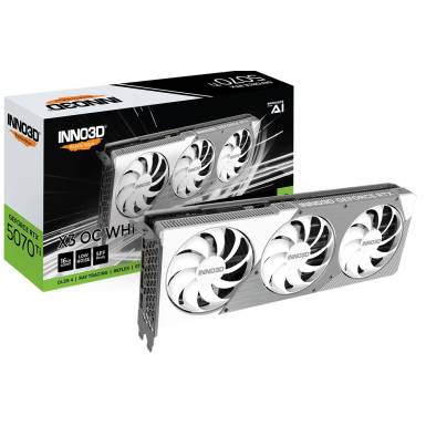 Inno3D GeForce RTX5070 Ti 16GB GDDR7 X3 OC White N507T3-16D7X-176068W Inno3D GeForce RTX5070 Ti 16GB GDDR7 X3 OC White N507T3-16D7X-176068W