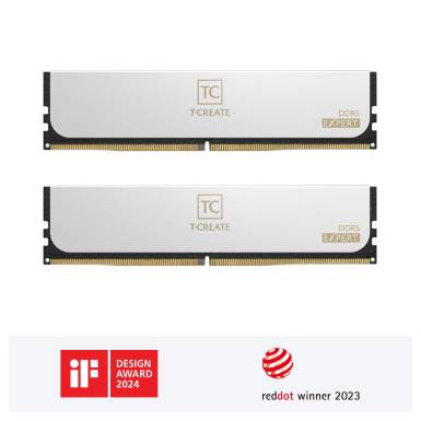 TeamGroup 32GB DDR5 6000MHz Kit(2x16GB) Expert White CTCWD532G6000HC30DC01 TeamGroup 32GB DDR5 6000MHz Kit(2x16GB) Expert White CTCWD532G6000HC30DC01