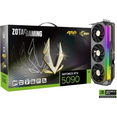 Zotac GeForce RTX5090 32GB DDR7 AMP Extreme INFINITY ZT-B50900B-10P Zotac GeForce RTX5090 32GB DDR7 AMP Extreme INFINITY ZT-B50900B-10P