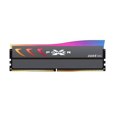 SILICON POWER Memória DDR5 32GB 6000Mhz CL32 DIMM Storm RGB Gaming XMP White 3.0/EXPO SP032GXLWU60AFSK SILICON POWER Memória DDR5 32GB 6000Mhz CL32 DIMM Storm RGB Gaming XMP White 3.0/EXPO SP032GXLWU60AFSK
