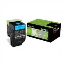 Lexmark 802HC High Cyan toner 80C2HC0 Lexmark 802HC High Cyan toner 80C2HC0
