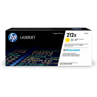 HP 212X Yellow toner W2122X HP 212X Yellow toner W2122X