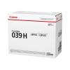 Canon CRG-039H Black toner 0288C001AA