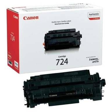 Canon CRG-724 Black toner 3481B002 Canon CRG-724 Black toner 3481B002