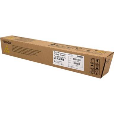 Ricoh MPC6003 Yellow toner 841854 Ricoh MPC6003 Yellow toner 841854
