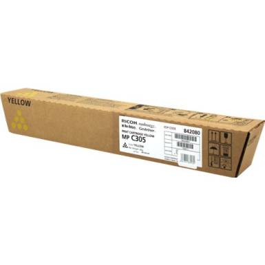 Ricoh MPC305 Yellow toner 842080 Ricoh MPC305 Yellow toner 842080
