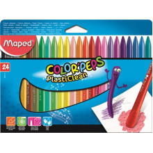 MAPED Zsírkréta, MAPED "Color`Peps", 24 különböző szín