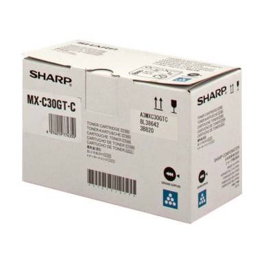 Sharp MX-C30GTC Cyan toner MX-C30GTC Sharp MX-C30GTC Cyan toner MX-C30GTC