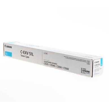 Canon C-EXV51L Cyan toner 0485C002 Canon C-EXV51L Cyan toner 0485C002