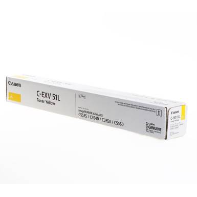 Canon C-EXV51L Yellow toner 0487C002 Canon C-EXV51L Yellow toner 0487C002